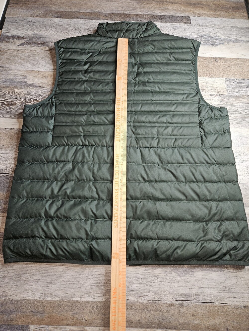 Columbia Men's XL Puffer Vest 660 Duck Down Forest Green - Picture 7 of 10